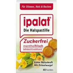 IPALAT Halspastillen zuckerfrei 40 St – Артикул 3991095 (артикул 3991095) Германия