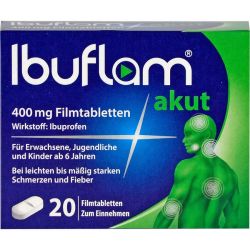 IBUFLAM akut 400 mg Filmtabletten 20 St – Артикул 4100218 (артикул 4100218) Германия