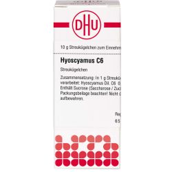 HYOSCYAMUS C 6 Globuli 10 g – Артикул 4220796 (артикул 4220796) Германия