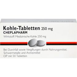 KOHLE Tabletten 50 St – Артикул 4257397 (артикул 4257397) Германия