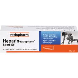 HEPARIN-RATIOPHARM Sport Gel 50 g – Артикул 4757639 (артикул 4757639) Германия