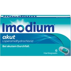 IMODIUM akut Hartkapseln 6 St – Артикул 4940757 (артикул 4940757) Германия