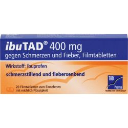 IBUTAD 400 mg gegen Schmerzen und Fieber Filmtabl. 20 St – Артикул 6407547 (артикул 6407547) Германия