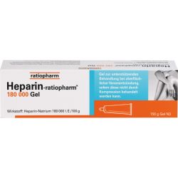 HEPARIN-RATIOPHARM 180.000 I.E. Gel 150 g – Артикул 6884371 (артикул 6884371) Германия