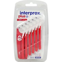 INTERPROX plus mini conical rot Interdentalbrste 6 St – Артикул 9096585 (артикул 9096585) Германия