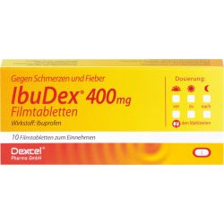 IBUDEX 400 mg Filmtabletten 10 St – Артикул 9294664 (артикул 9294664) Германия