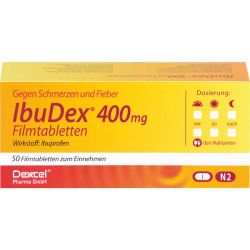 IBUDEX 400 mg Filmtabletten 50 St – Артикул 9294687 (артикул 9294687) Германия