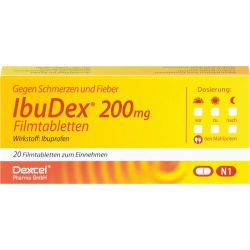 IBUDEX 200 mg Filmtabletten 20 St – Артикул 9294859 (артикул 9294859) Германия
