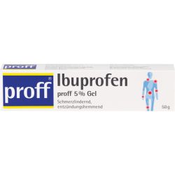 IBUPROFEN proff 5% Gel 50 g – Артикул 10055522 (артикул 10055522) Германия