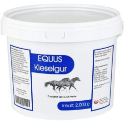KIESELGUR Equus Pulver f.Pferde 2000 g – Артикул 11339658 (артикул 11339658) Германия