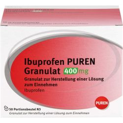 IBUPROFEN PUREN Granulat 400 mg z.Her.e.Lsg.z.Ein. 50 St – Артикул 11355143 (артикул 11355143) Германия