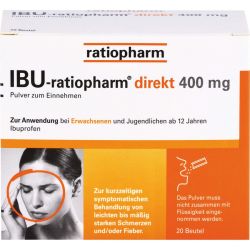 IBU-RATIOPHARM direkt 400 mg Pulver zum Einnehmen 20 St – Артикул 11722423 (артикул 11722423) Германия