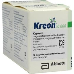 KREON 10.000 Hartkps.m.magensaftr., 100 ST – Артикул 5907549 (артикул 5907549) Германия
