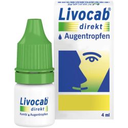 LIVOCAB direkt Augentropfen 4 ml – Артикул 676714 (артикул 676714) Германия