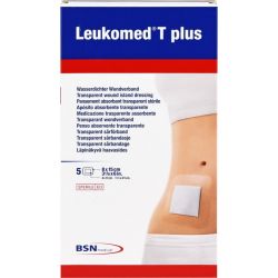 LEUKOMED transp.plus sterile Pflaster 8x15 cm 5 St – Артикул 1051212 (артикул 1051212) Германия