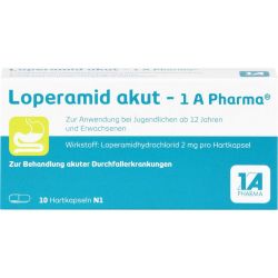 LOPERAMID akut-1A Pharma Hartkapseln 10 St – Артикул 1338066 (артикул 1338066) Германия
