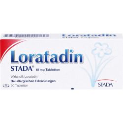 LORATADIN STADA 10 mg Tabletten 20 St – Артикул 1592439 (артикул 1592439) Германия