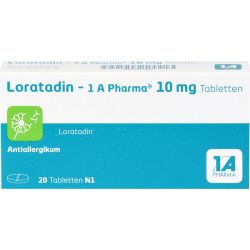 LORATADIN-1A Pharma Tabletten 20 St – Артикул 1879106 (артикул 1879106) Германия