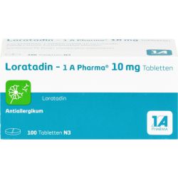 LORATADIN-1A Pharma Tabletten 100 St – Артикул 1879129 (артикул 1879129) Германия