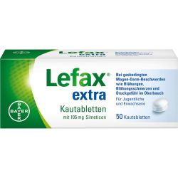 LEFAX extra Kautabletten 50 St – Артикул 2563836 (артикул 2563836) Германия