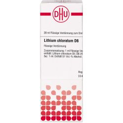 LITHIUM CHLORATUM D 6 Dilution 20 ml – Артикул 2617064 (артикул 2617064) Германия
