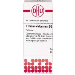 LITHIUM CHLORATUM D 6 Tabletten 80 St – Артикул 2633086 (артикул 2633086) Германия
