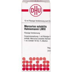LM MERCURIUS solubilis Hahnemanni VI Dilution 10 ml – Артикул 2668794 (артикул 2668794) Германия