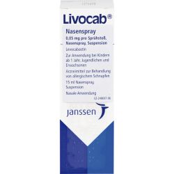 LIVOCAB Nasenspray 15 ml – Артикул 2860178 (артикул 2860178) Германия