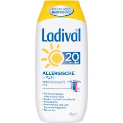 LADIVAL allergische Haut Gel LSF 20 200 ml – Артикул 3373463 (артикул 3373463) Германия