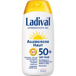 LADIVAL allergische Haut Gel LSF 50+ 200 ml – Артикул 3520421 (артикул 3520421) Германия