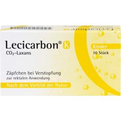LECICARBON K CO2 Laxans Kindersuppositorien 10 St – Артикул 4018965 (артикул 4018965) Германия
