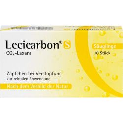 LECICARBON S CO2 Laxans Suppositorien 10 St – Артикул 4033574 (артикул 4033574) Германия