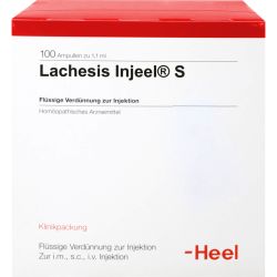LACHESIS INJEEL S Ampullen 100 St – Артикул 4562924 (артикул 4562924) Германия