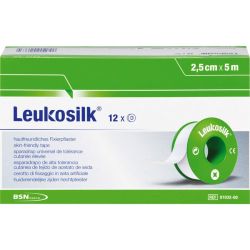LEUKOSILK 2,5 cmx5 m 12 St – Артикул 4593652 (артикул 4593652) Германия
