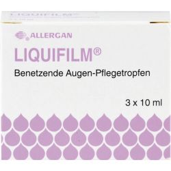 LIQUIFILM Benetzende Augen Pflegetropfen 3X10 ml – Артикул 6785108 (артикул 6785108) Германия