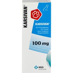 KARSIVAN 100 Filmtabletten f.Hunde 60 St – Артикул 7545731 (артикул 7545731) Германия