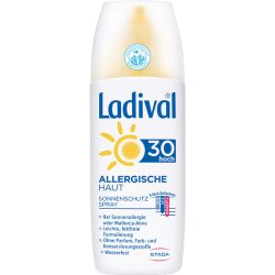 LADIVAL allergische Haut Spray LSF 30 150 ml – Артикул 10022652 (артикул 10022652) Германия