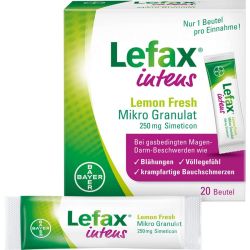 LEFAX intens Lemon Fresh Mikro Granul.250 mg Sim. 20 St – Артикул 10537876 (артикул 10537876) Германия
