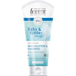 LAVERA Baby & Kinder sensitiv Waschlotion&Shampoo 200 ml – Артикул 10553088 (артикул 10553088) Германия