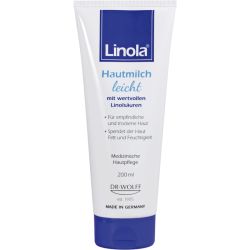 LINOLA Hautmilch leicht 200 ml – Артикул 11657594 (артикул 11657594) Германия