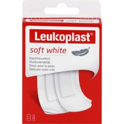 LEUKOPLAST soft white Str.19x72mm 12St/38x72mm 8St 20 St – Артикул 14219742 (артикул 14219742) Германия