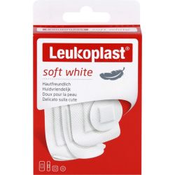LEUKOPLAST soft white Str.19x72/D.25/38x72/38x38mm 30 St – Артикул 14219794 (артикул 14219794) Германия