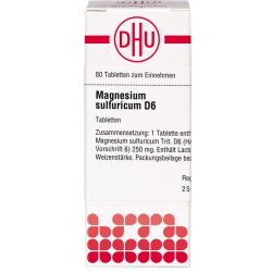 MAGNESIUM SULFURICUM D 6 Tabletten 80 St – Артикул 1778084 (артикул 1778084) Германия