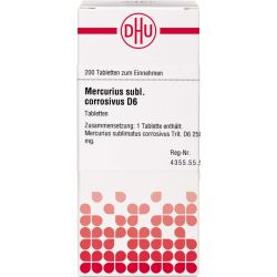 MERCURIUS SUBLIMATUS corrosivus D 6 Tabletten 200 St – Артикул 2116505 (артикул 2116505) Германия