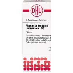 MERCURIUS SOLUBILIS Hahnemanni D 8 Tabletten 80 St – Артикул 2633784 (артикул 2633784) Германия