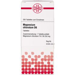 MAGNESIUM CHLORATUM D 6 Tabletten 200 St – Артикул 2926782 (артикул 2926782) Германия