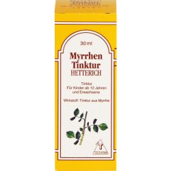 MYRRHENTINKTUR Hetterich 30 ml – Артикул 3237665 (артикул 3237665) Германия