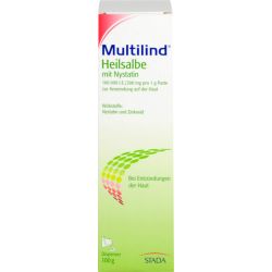 MULTILIND Heilsalbe m.Nystatin u.Zinkoxid 100 g – Артикул 3737646 (артикул 3737646) Германия