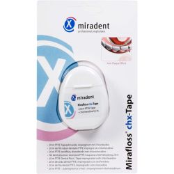 MIRADENT Zahnseide Mirafloss Tape CHX 20 m 1 St – Артикул 3957253 (артикул 3957253) Германия