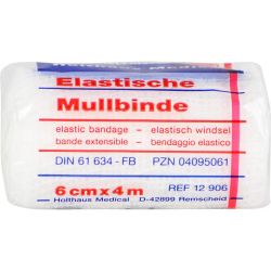 MULLBINDEN elastisch 6 cmx4 m 1 St – Артикул 4095061 (артикул 4095061) Германия